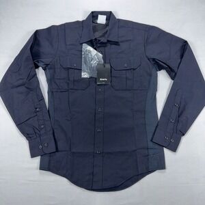 Vertx Phantom LT Tactical Long Sleeve Shirt Medium Long Navy Blue VTX8120 NWT